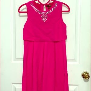 Girl’s rhinestone dress